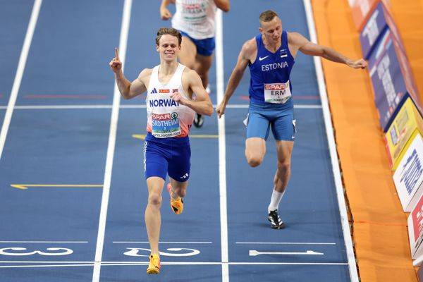 Record-setting Skotheim claims European indoor heptathlon title
