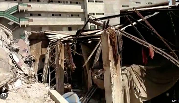 Six girls die in incident of roof collapse at Karachi’s Afghan camp 