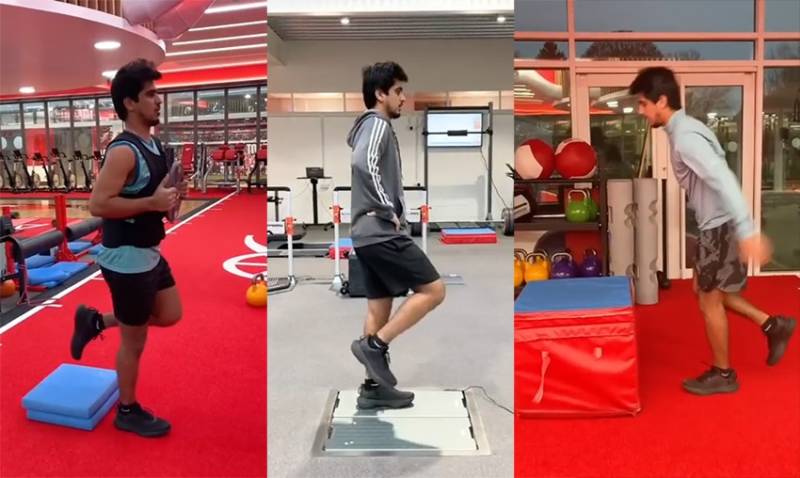 Saim Ayub resumes physical training amid ankle injury rehabilitation