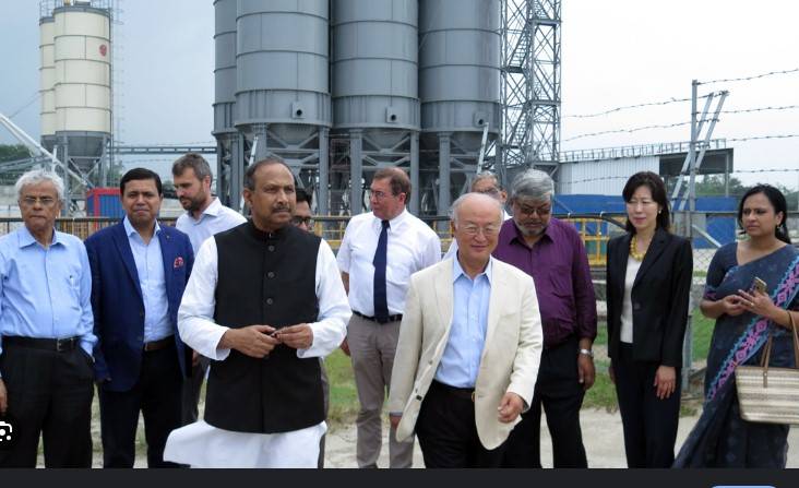 Nuclear inspectors review contentious Bangladesh plant