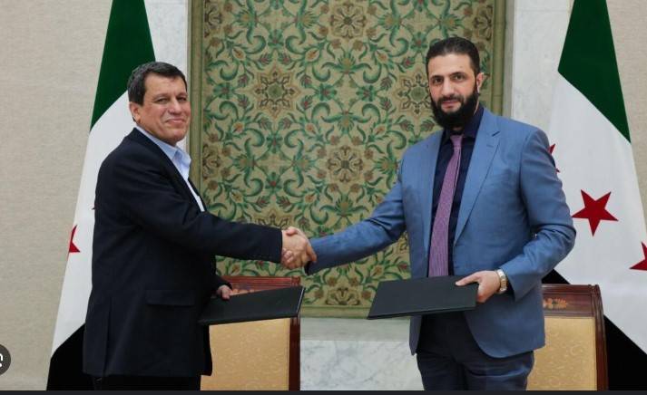 Syrian presidency announces agreement to integrate Kurdish institutions