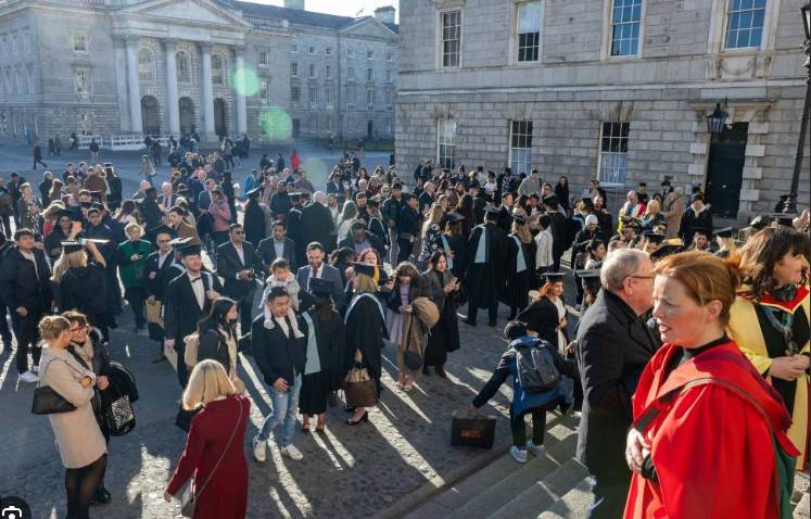 Centuries-old Irish university names building after woman for first time