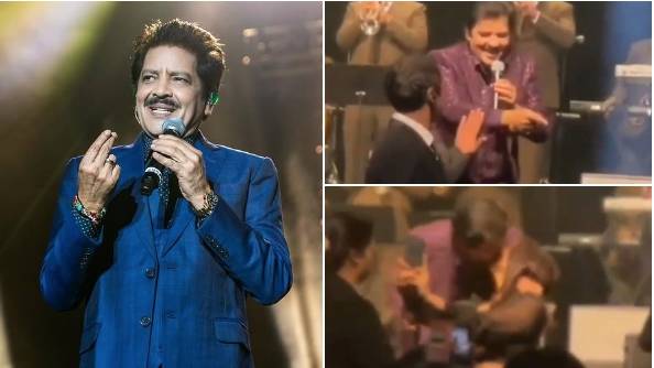 Udit Narayan takes a dig at his kissing controversy with girl at concert