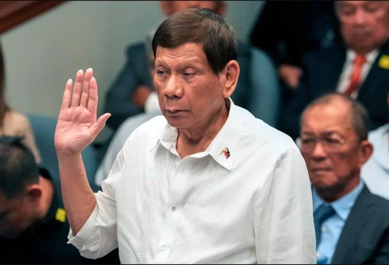 Duterte lands in the Netherlands to face ICC charges