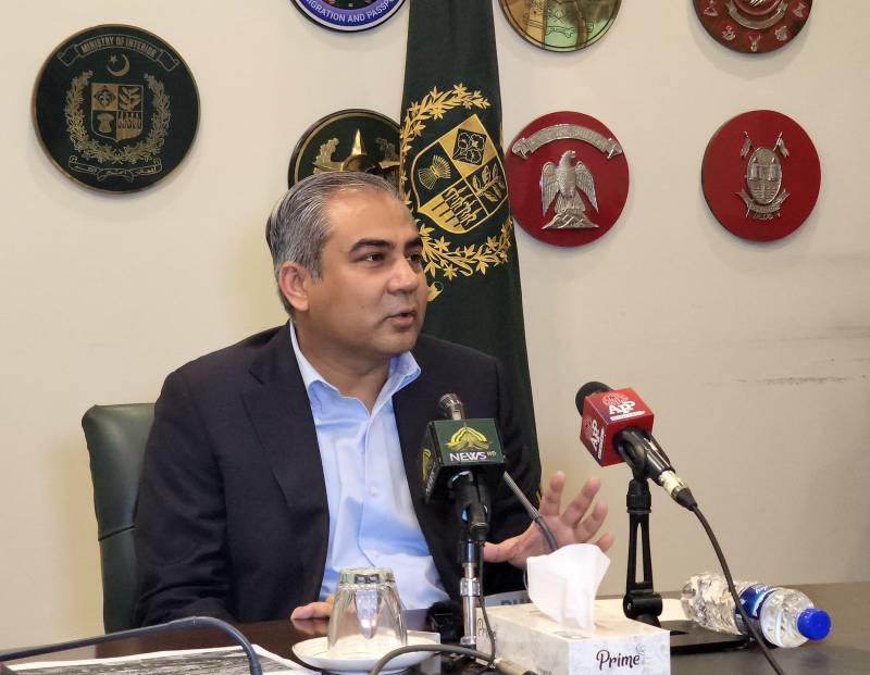 Interior Minister Mohsin Naqvi pays tribute to Security Forces for successful Jafar Express Operation