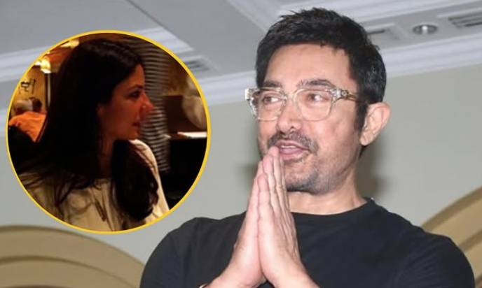 Aamir Khan introduces media to 'girlfriend' Gauri Spratt on 60th birthday
