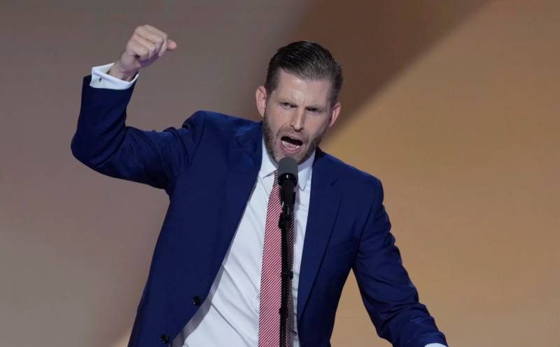 Eric Trump meets Scotland leader for business talks