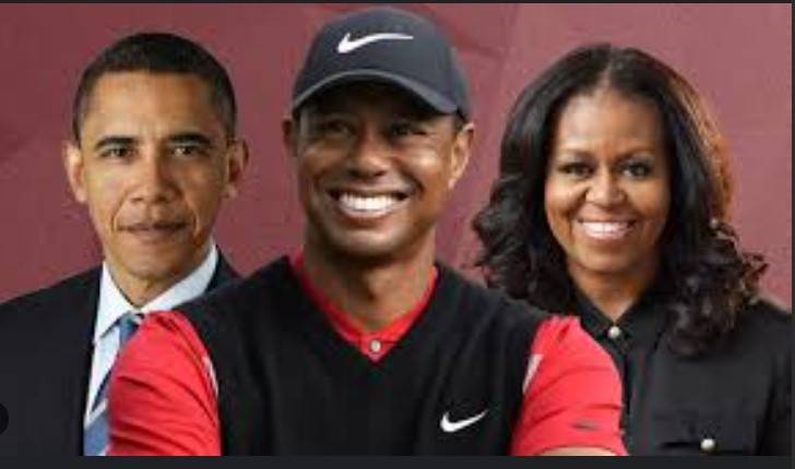 Obamas in talks to produce Tiger Woods film