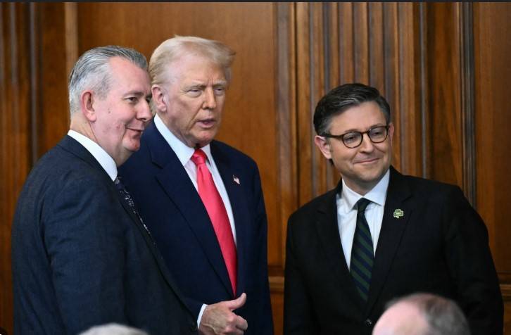 Trump blasts Ireland on trade during traditional visit