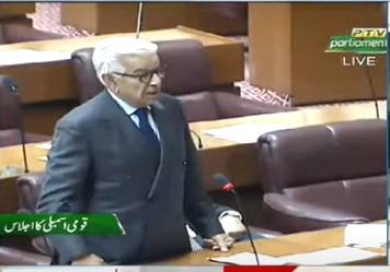 Kh Asif lashes out at PTI for doing politics on Jaffar Express tragedy 
