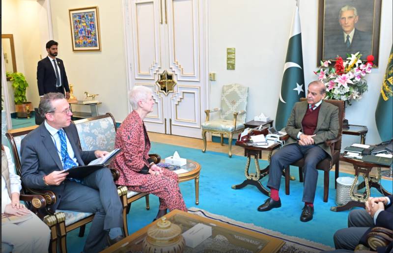 EU Ambassador calls on PM Shehbaz, discuss bilateral cooperation