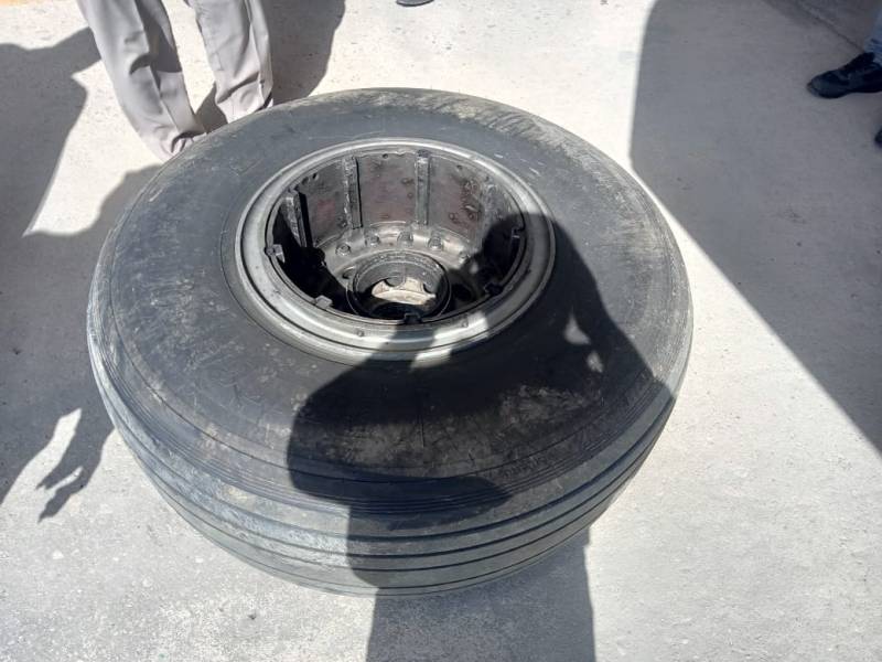 Missing Wheel of PIA Flight 306 Found Near Karachi Airport
