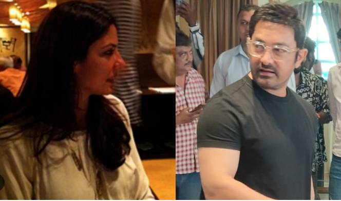 Aamir Khan and girlfriend Gauri spotted together in viral video