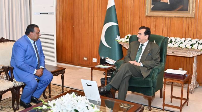 Bangladeshi High Commissioner calls on acting-president Yousaf Gilani 