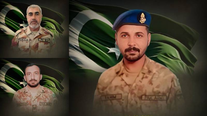 Three FC personnel, two civilians martyred in BLA attack on FC convoy in Nushki 