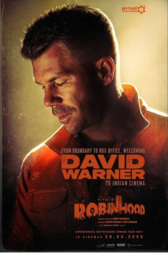 Former Australian cricketer David Warner makes debut in Indian cinema