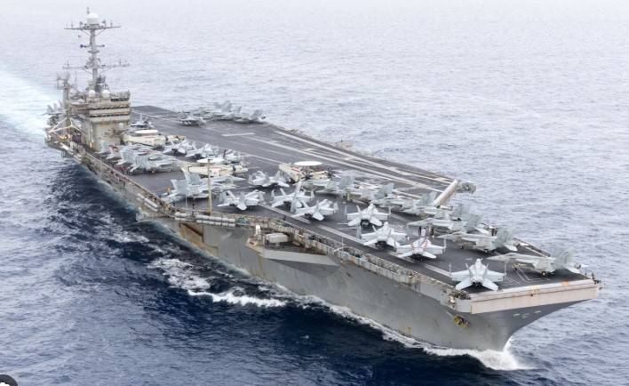 Yemen's Huthis launch missile strikes on US aircraft carrier in Red Sea