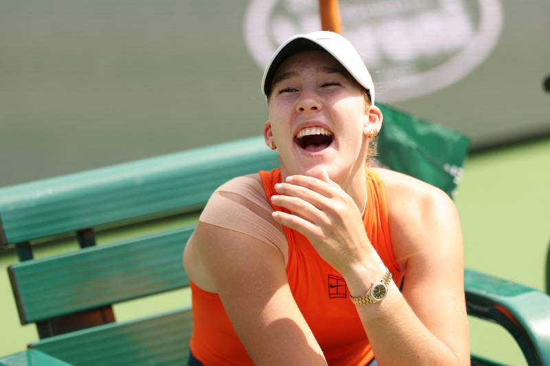 Andreeva, 17, tops world No. 1 Sabalenka for Indian Wells title