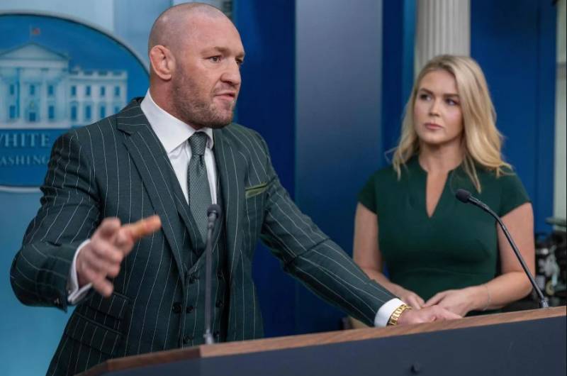 MMA superstar Conor McGregor in spotlight at White House