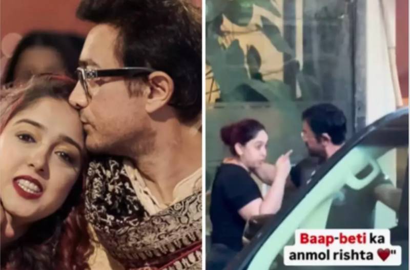Aamir Khan’s daughter Ira spotted in tears during their latest meetup 