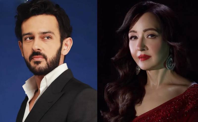 Azaan Sami Khan gushes over mom’s dream beauty in stunning red saree