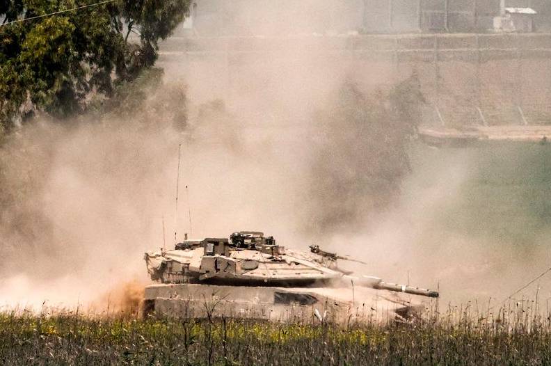 Egypt says Israel strikes part of bid to 'force' Gazans out