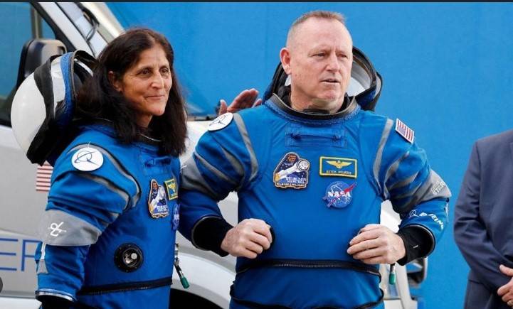 Astronauts finally head home after unexpected nine-month ISS stay