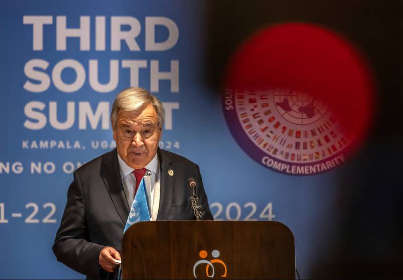 UN chief condemns 'intolerable' suffering in Gaza