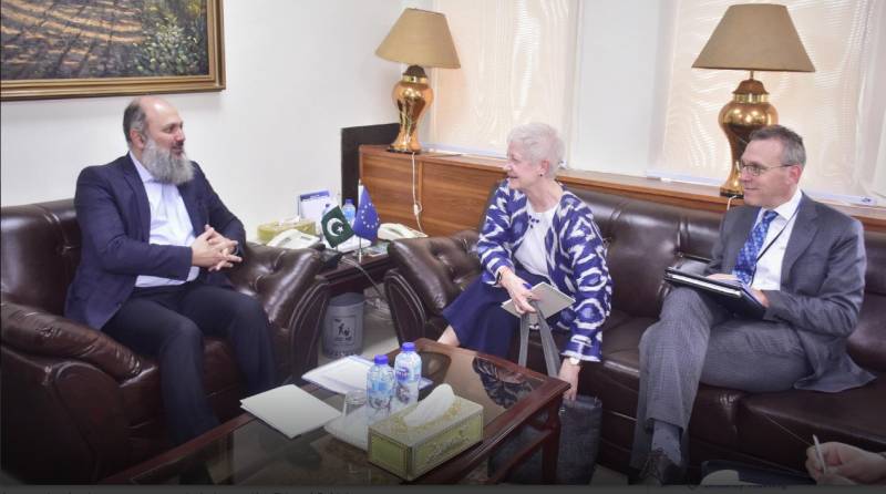 EU envoy calls on Commerce Minister Jam Kamal to discuss business, trade