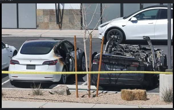 US attorney general calls Tesla vandalism 'domestic terrorism'
