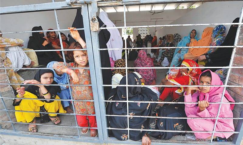 Number of female prisoners rises by 2.8% in Pakistan 