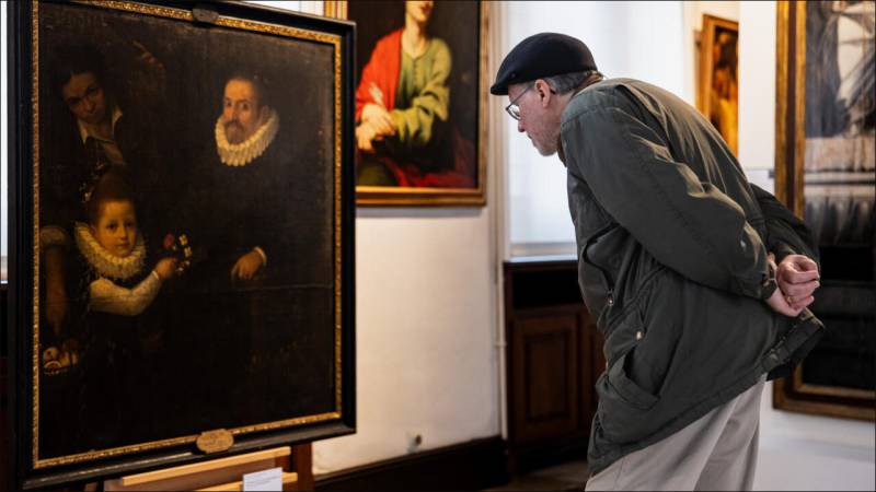 French museum uncovers in storage picture by Renaissance woman master