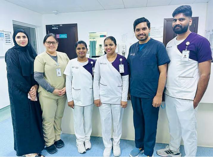 Doctor, nurses skip iftar to save a life at UAE hospital
