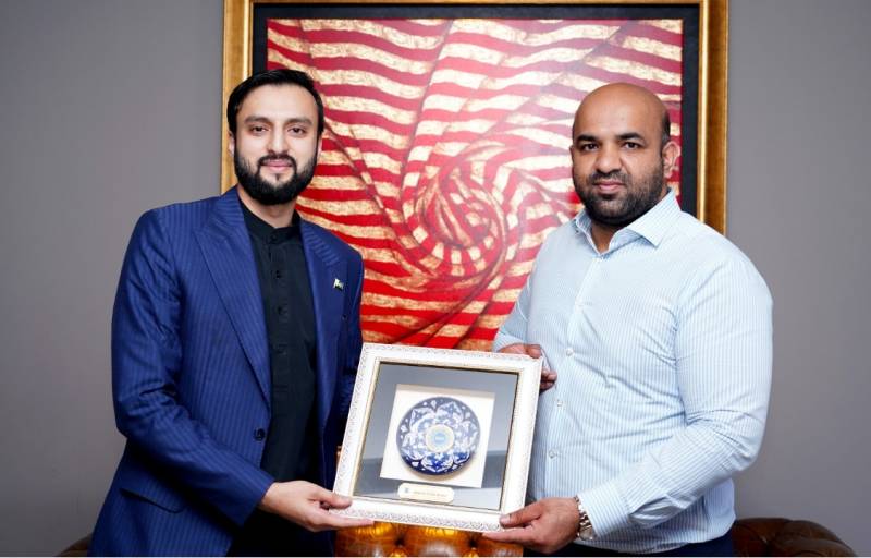 Punjab Education Minister Rana Sikandar meets UMT President Ibrahim Murad