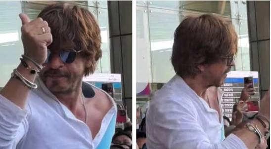 Shah Rukh Khan’s Kolkata arrival turns into a fan frenzy