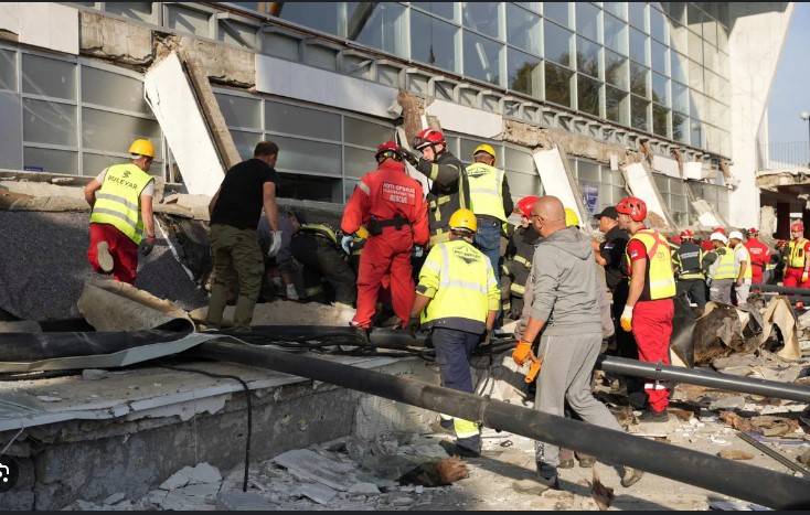 Death toll in Serbia railway station roof collapse now 16