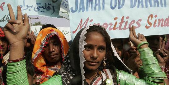 Hindu community holds Pakistan Day Rally in Kashmore