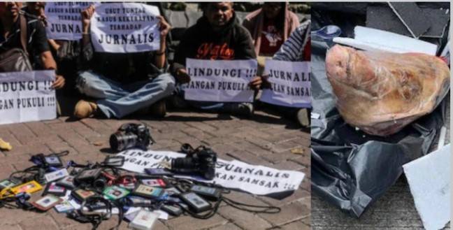 Indonesia press freedom fears after magazine sent rats, pig's head