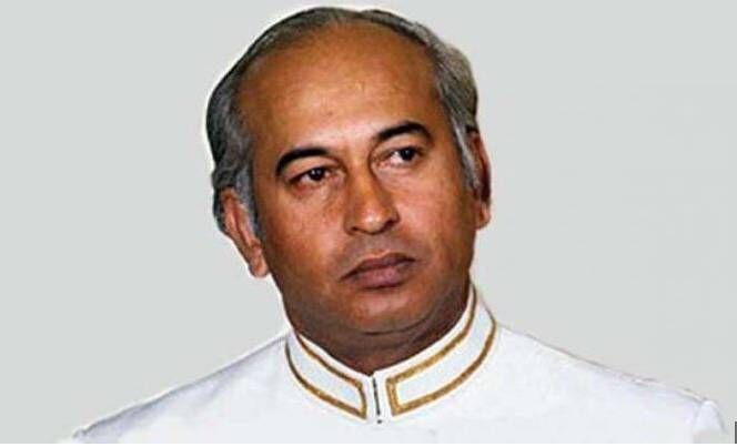 Zulfikar Ali Bhutto posthumously honoured with Nishan-e-Pakistan