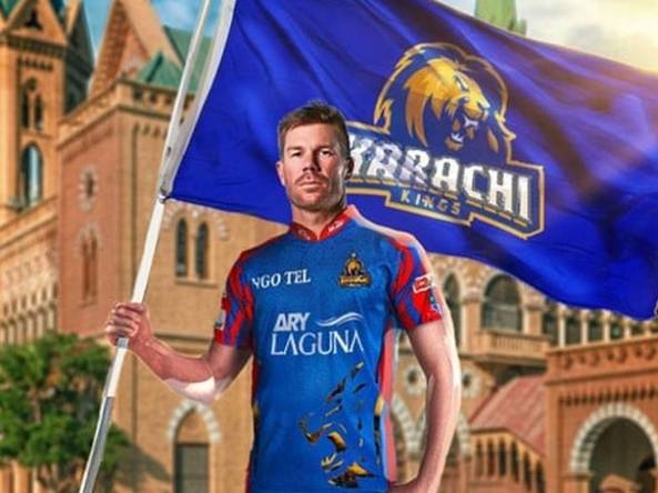 David Warner named Karachi Kings captain for PSL 10