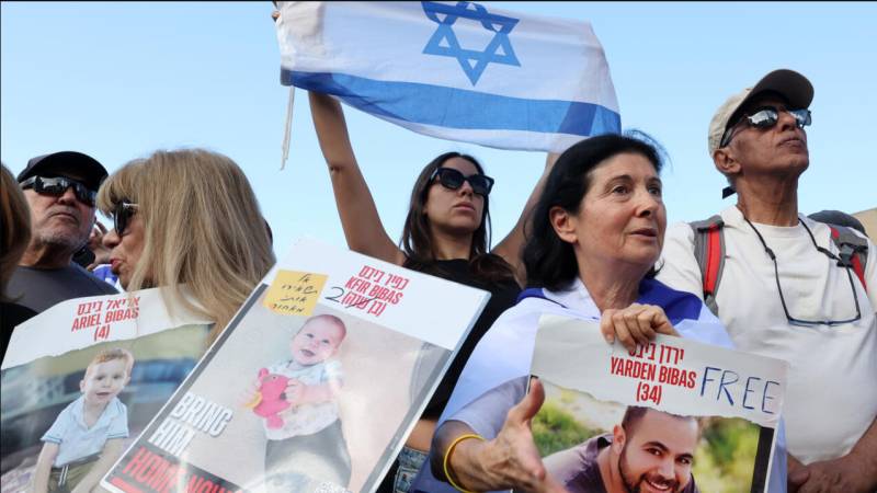 Hamas releases video of two Israeli hostages in Gaza