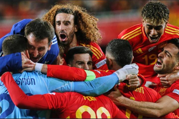 Spain oust Netherlands on penalties to reach Nations League semis