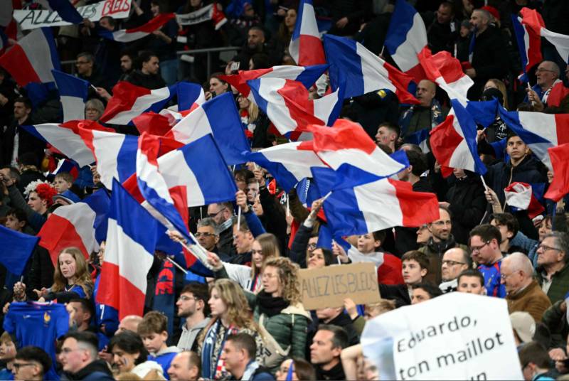 Seven arrested for Nazi salutes at France v Croatia match