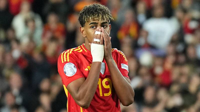 Spain star Yamal still maturing after rollercoaster night