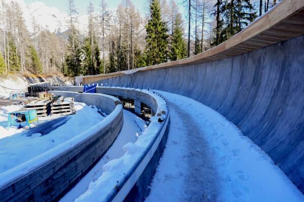 'An Italian miracle': Controversial Winter Olympics track slides into action