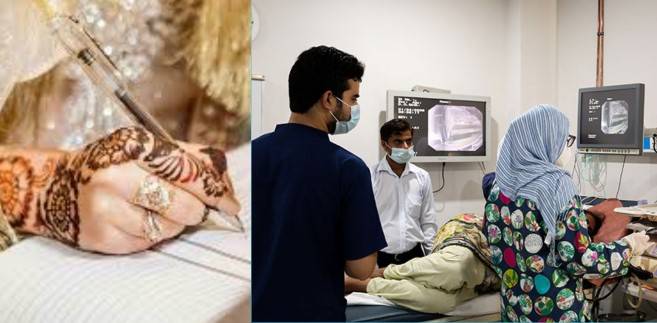 Critically-hit woman witnesses daughter’s nikah as hospital turns wedding venue