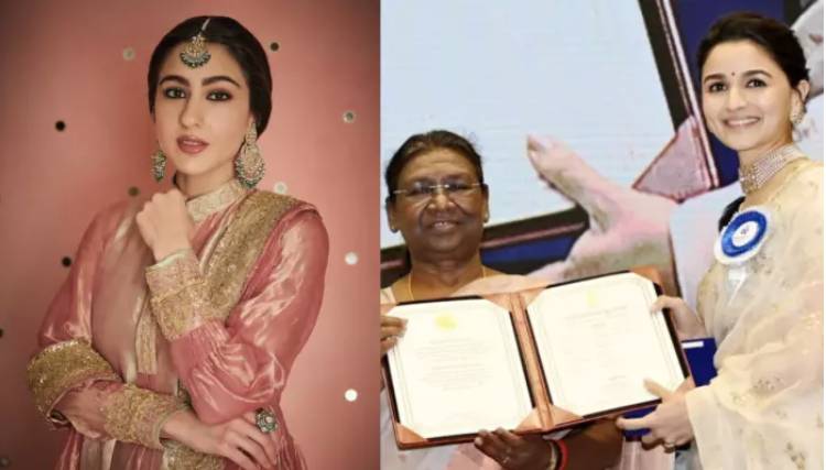 Sara Ali Khan confesses to feeling envious of Alia Bhatt’s National Award achievement
