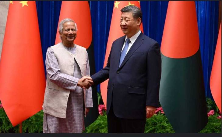 China's Xi vows deeper cooperation in meeting with Bangladesh leader 