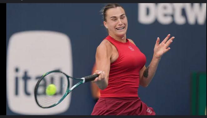 Sabalenka blasts past Paolini into Miami final