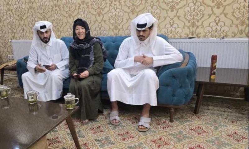 American woman released by Taliban in Afghanistan: former US envoy